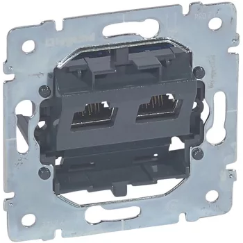   Legrand 775768 Galea 2xRJ45 LCS2 Cat6 STP mechanizmus csavaros ( Legrand 775768 )