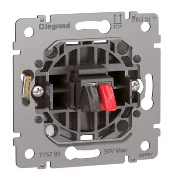   Legrand 775785 Galea Life hifi hangszóró aljzat, mono ( Legrand 775785 )