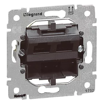   Legrand 775830 Galea 2xRJ45 Cat6 UTP mechanizmus, LCS2 ( Legrand 775830 )