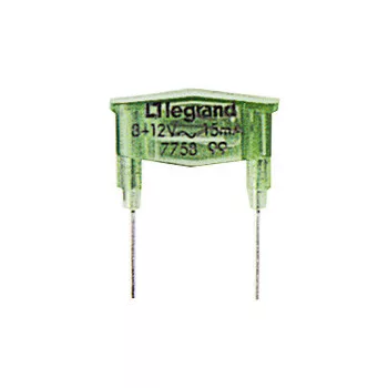   Legrand 775899 8/12V 15mA zöld glimmlámpa ( Legrand 775899 )