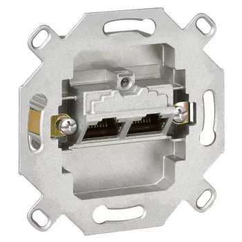   Legrand 775976 Galea Life 2xRJ45 LCS2 Cat 6 SFTP aljzat, csavaros ( Legrand 775976 )