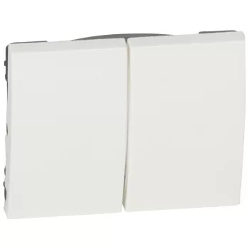   Legrand 777012 Galea Life kettős billentyű, fehér ( Legrand 777012 )