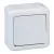 Legrand Forix 782384 egypólusú nyomó (N101), 6 A, IP44, szürke, falon kívüli