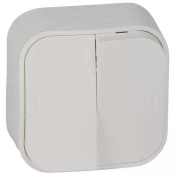 Legrand Forix 782402 csillárkapcsoló (105), 10 A, IP20, fehér, falon kívüli