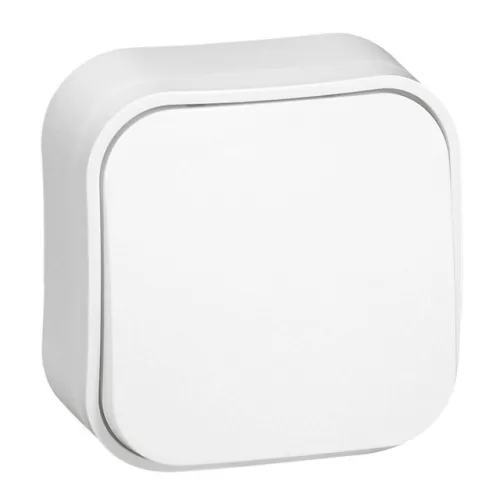 Legrand Forix 782405 egypólusú nyomó (N101), 6 A, IP21, fehér, falon kívüli