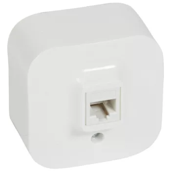 Legrand Forix 782414 RJ11 telefonaljzat, IP21, fehér, falon kívüli