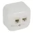 Legrand Forix 782421 Speciális RJ45/RJ11 csatlakozóaljzat, IP20, fehér, falon kívüli
