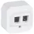 Legrand Forix 782426 Keystone aljzat, IP21, fehér