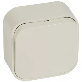 Legrand Forix 782430 egypólusú kapcsoló (101), 10 A, IP20, bézs, falon kívüli