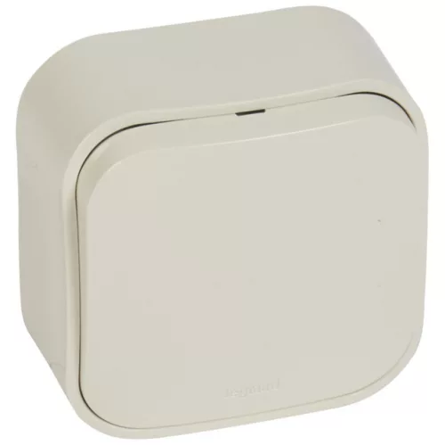 Legrand Forix 782430 egypólusú kapcsoló (101), 10 A, IP20, bézs, falon kívüli