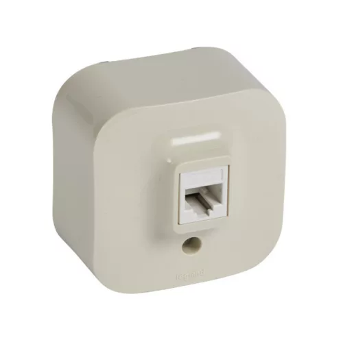 Legrand Forix 782444 RJ11 telefonaljzat, IP21, bézs, falon kívüli