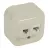 Legrand Forix 782451 Speciális RJ45/RJ11 csatlakozóaljzat, IP20, bézs, falon kívüli