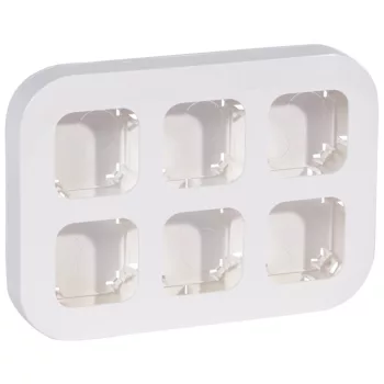   Legrand 782496 Forix IP20 fk 6-os munkaállomás, vízszintesen/függőlegesen felszerelhető, fehér ( Legrand 782496 )