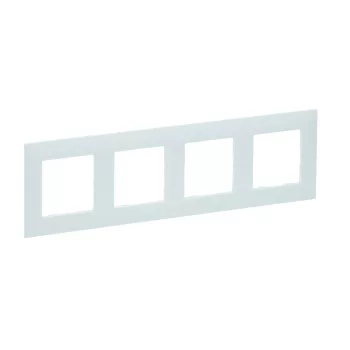 Legrand Niloé Step 863094 négyes keret, IP20, világos türkiz