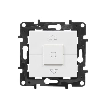   Legrand Niloé Step 863143 redőny nyomó (2 állású /, 6A, fehér (Legrand 863143 / 863143B)