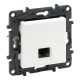 Legrand Niloé Step 863159 RJ45 Cat.5E UTP aljzat, fehér (Legrand 863159)