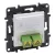 Legrand Niloé Step 863171 SC/APC optikai aljzat, fehér (Legrand 863171 / 863171B)