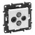Legrand Niloé Step 863182 TV-R-SAT-SAT csillagpontos aljzat (1,5 dB /, fehér (Legrand 863182 / 863182B)