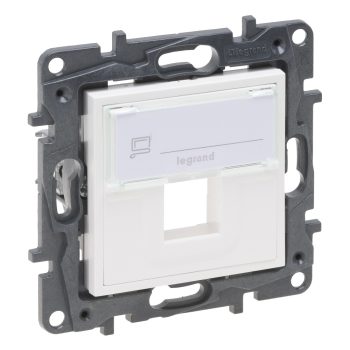   Legrand Niloé Step 863187 keystone adapter, fehér (Legrand 863187 / 863187B)