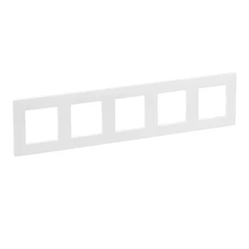   Legrand Niloé Step 863195 5-ös keret, fehér (Legrand 863195)
