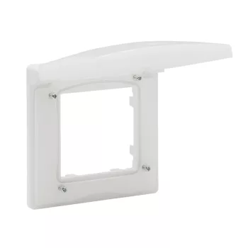 Legrand Niloé Step 863196 egyes IP44 keret, IP44, fehér