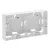 Legrand Niloé Step 863198 kiemelődoboz, IP20, fehér, süllyesztett