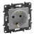 Legrand Niloé Step 863320 földelt dugalj 2P+F, 16 A, IP20, alumínium, süllyesztett