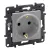 Legrand Niloé Step 863321 földelt dugalj 2P+F, 16 A, IP20, alumínium, süllyesztett