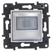 Legrand Niloé Step 863348A mozgásérzékelős kapcsoló 3 - 250 W, 120°, 2-vezetékes, alumínium (Legrand 863348A / 863348B)