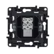 Legrand Niloé Step 863355 Telefon csatlakozóaljzat, IP20, alumínium, süllyesztett