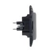 Legrand Niloé Step 863355 1xRJ11 csatlakozóaljzat, alumínium (Legrand 863355 / 863355B)