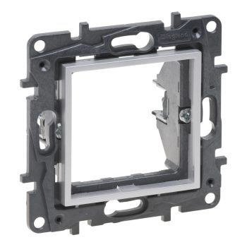   Legrand Niloé Step 863389 adapter Program Mosaic-hoz, alumínium (Legrand 863389 / 863389B)