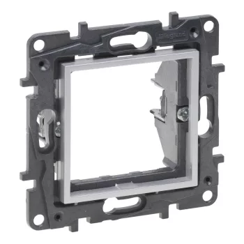 Legrand Niloé Step 863389 Program Mosaic adapter, IP20, alumínium, süllyesztett