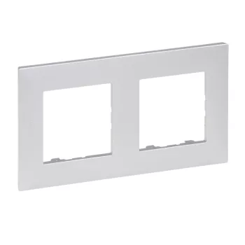 Legrand Niloé Step 863392 kettes keret, IP20, alumínium