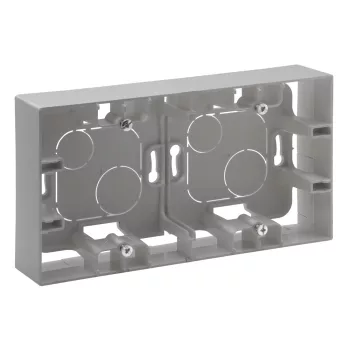 Legrand Niloé Step 863398 kiemelődoboz, IP20, alumínium, süllyesztett