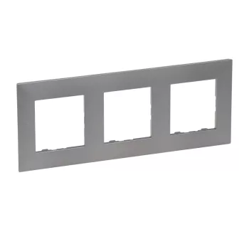 Legrand Niloé Step 863493 hármas keret, IP20, grafitszürke