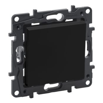   Legrand Niloé Step 863506 váltókapcsoló, 10AX, fekete (Legrand 863506 / 863506B)