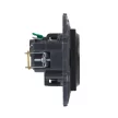 Legrand Niloé Step 863520 földelt dugalj 2P+F, 16 A, IP20, fekete, süllyesztett