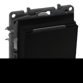   Legrand Niloé Step 863547 elektronikus hotelkártya-kapcsoló, fekete (Legrand 863547)