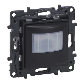   Legrand Niloé Step 863548A mozgásérzékelős kapcsoló 3 - 250 W, 120°, 2-vezetékes, fekete (Legrand 863548A / 863548B)