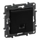 Legrand Niloé Step 863563 RJ45 Cat.6 UTP aljzat, fekete (Legrand 863563)