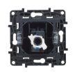 Legrand Niloé Step 863563 RJ45 Cat.6 UTP aljzat, fekete (Legrand 863563 / 863563B)