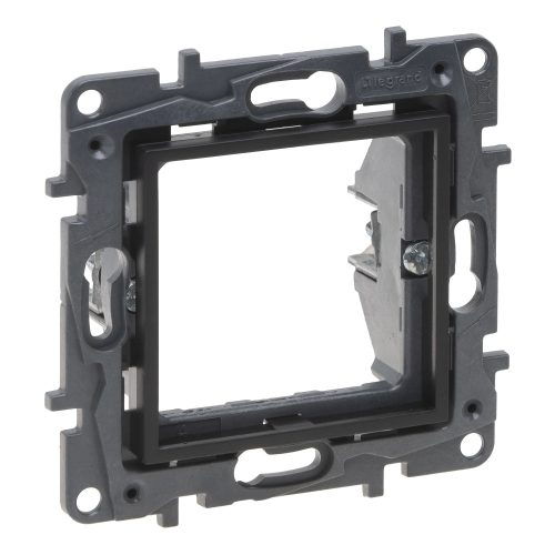 Legrand Niloé Step 863589 adapter Program Mosaic-hoz, fekete (Legrand 863589)