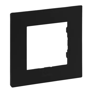 Legrand Niloé Step 863591 egyes keret, IP20, fekete