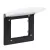 Legrand Niloé Step 863596 1-es keret, IP44, fekete (Legrand 863596)