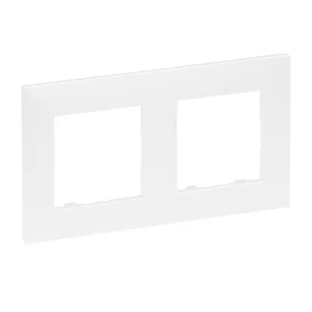   Legrand Niloé Step 863692 2-es keret, gyöngyház (Legrand 863692)