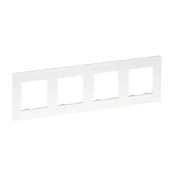 Legrand Niloé Step 863694 négyes keret, IP20, gyöngyház