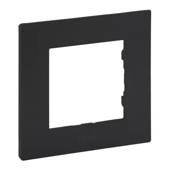 Legrand Niloé Step 863791 egyes keret, IP20, sötét szürke