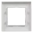 Legrand Niloé Step 863891 1-es keret, csiszolt alumínium (Legrand 863891)
