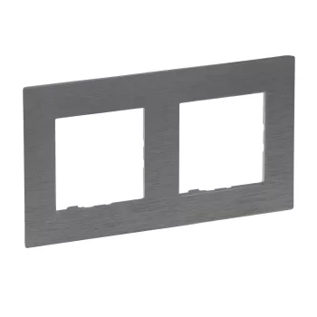 Legrand Niloé Step 863992 kettes keret, IP20, csiszolt szürke